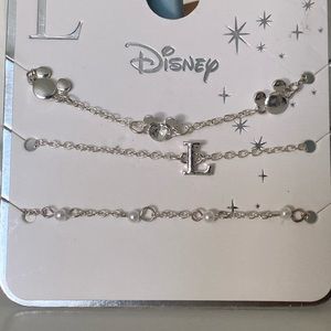 New ** Disney Bracelets (Letter L )